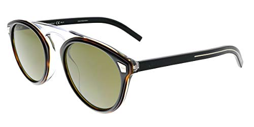 Dior DIORTAILORING2 QT WR7 Gafas de sol, Negro (Black Havana/Gn Green), 52 para Hombre