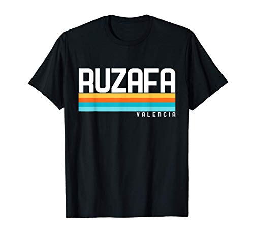 Diseño estilo ochentas Ruzafa Valencia Camiseta