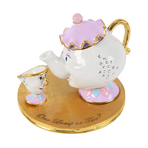 Disney Classic Mrs Potts and Chip Beauty and the Beast Trinket Box