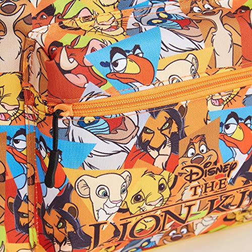 Disney Mochilas Escolares de El Rey Leon, Material Escolar para Niños, Mochila Infantil de Gran Capacidad para Colegio Viajes, Regalos Originales para Niños y Adolescentes