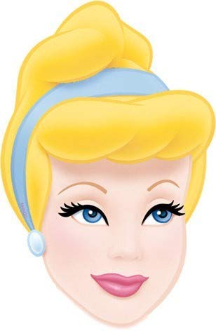 Disney Princesas Pack 6 caretas cartón, m (Verbetena 014200313)