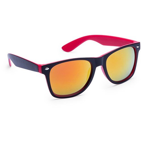 DISOK - Gafas De Sol Colors Rojo - Ideal para Promociones y Regalos de Empresa