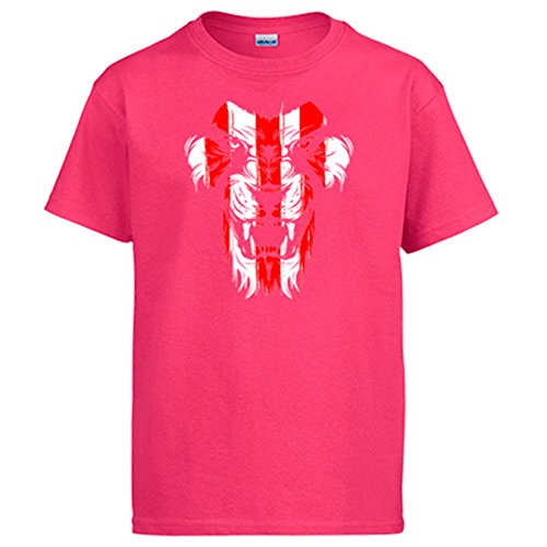 Diver Camisetas Camiseta Athletic león Cara Colores Bilbao - Rosa, L