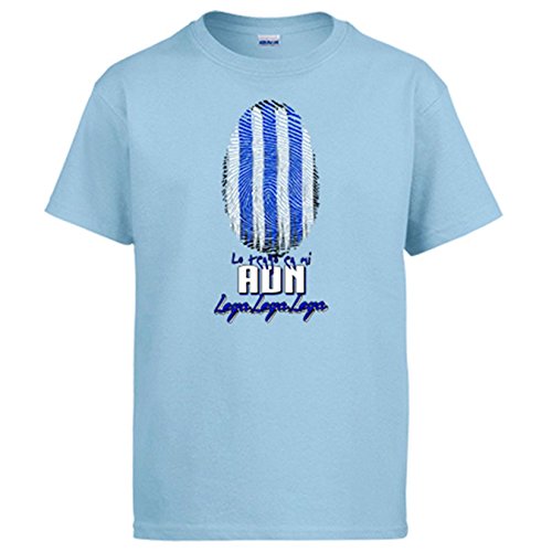 Diver Camisetas Camiseta lo Tengo en mi ADN Leganés fútbol - Celeste, XL