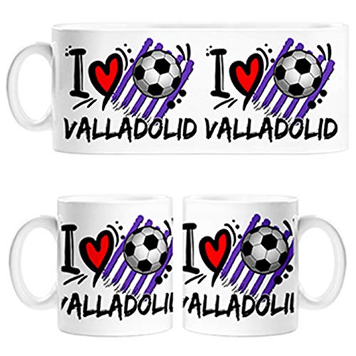 Diver Tazas Taza I Love Valladolid fútbol - Cerámica