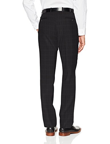 DKNY Hombre Manga Larga Juego de pantalón de traje de negocios - Gris - 48 ES regular