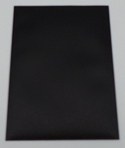 docsmagic.de 100 Double Mat Black Card Sleeves Standard Size 66 x 91 - Negra - Fundas - PKM - MTG