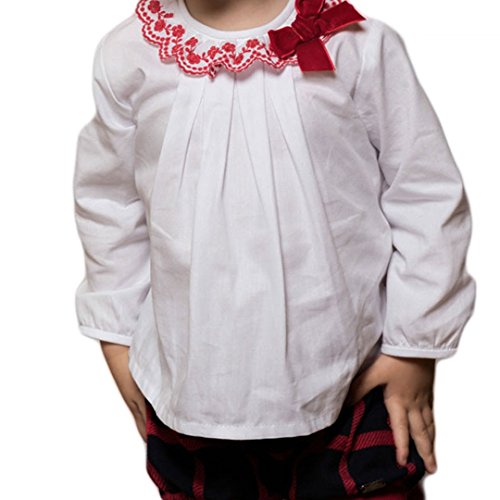 DOLCE PETIT - Conjunto Navidad Blusa Y Pantalon bebé-niños Color: Marino Talla: 24M