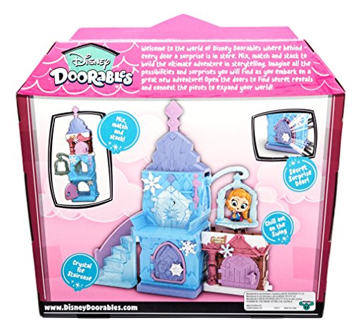 Doorables 35013 Frozen Disney - Juego de 3 figuras coleccionables con ojos de purpurina y muchos accesorios, para niños a partir de 5 años, diseño de Frozen , color/modelo surtido