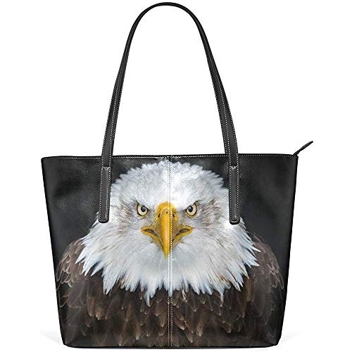 Dora Will Carteras de Cuero Divertidas del águila Calva monederos Bolsos de Hombro del Bolso Satchel para Mujer
