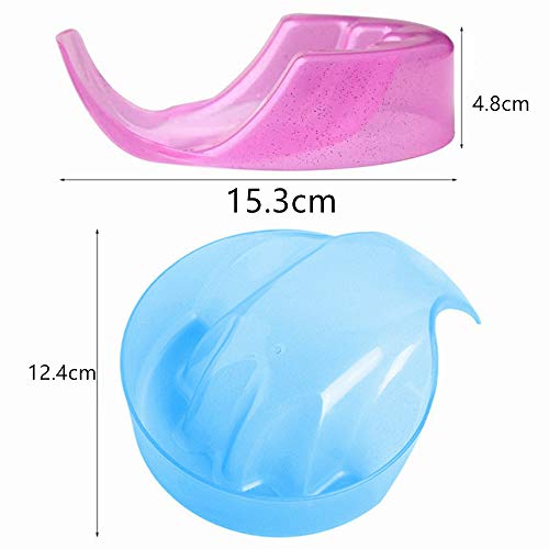 Dos uñas arte empapado cuencos mano cuidado cuenco manos empapado bandeja resurrección cuidado manicura arte cuidado manicura herramienta hidráulica