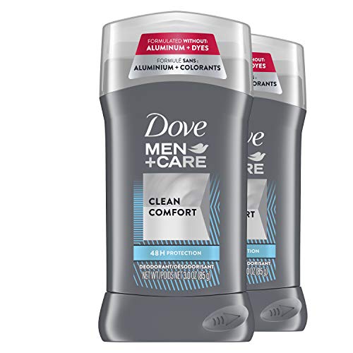 Dove Men+Care Deodorant, Clean Comfort 3 oz (Pack of 2) by Dove