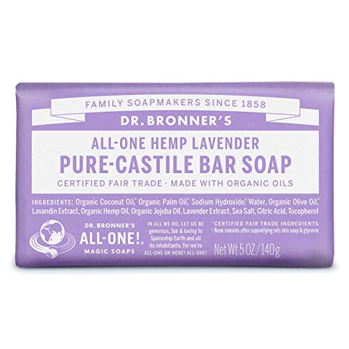 Dr. Bronner´S Jabon En Pastilla Lavanda 140Gr. 140 G