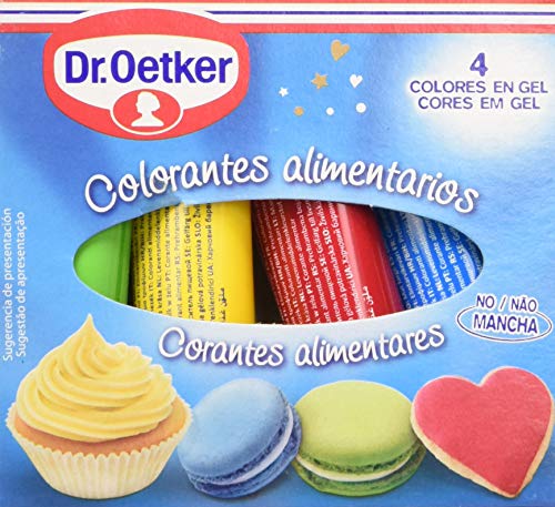 Dr. Oetker - Colorantes Alimentarios 4 x 10 g