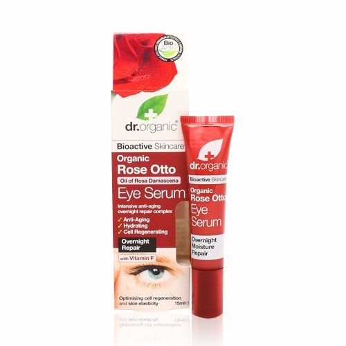 Dr. Organic BioActive Skincare Orgánica Rose Otto Eye Serum 15 ml