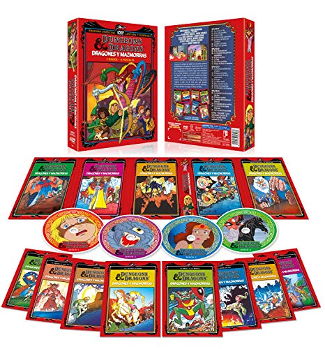 Dragones y Mazmorras 4 DVD Digipack Edición Limitada y Numerada + 8 Postales 1983 Dungeons & Dragons