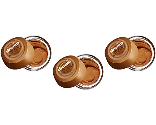 Dream Mat Mousse – Base de maquillaje de espuma – 60 caramelo – PtiParis – Lote de 3