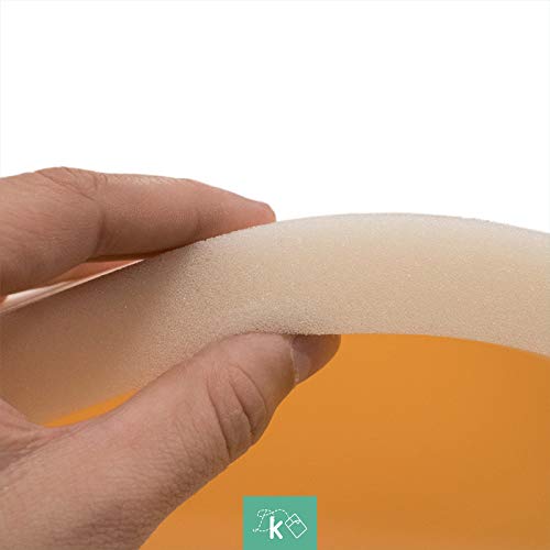 Dreaming Kamahaus Plancha Espuma Estándar Poliuretano 2.5cm de Altura | 90 x 190 cm | Firmeza Media