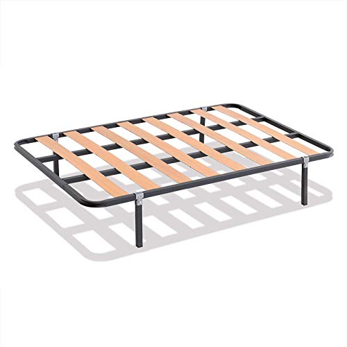 Dreaming Kamahaus SOMIER de lámina Ancha Estructura de 30x30 | 90 x 190 cms.| Láminas de Chopo | Compatible con Patas cuadradas con Abrazadera (No Incluidas) | Fabricado en España |