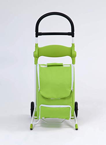 Drive Shop"N" - Carrito de la compra con asiento, color verde