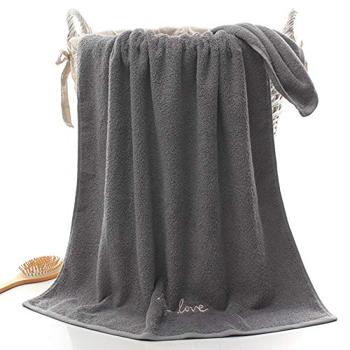 DSJDSFH Toalla De Baño Absorbente Espesada Pareja Suave Toalla De Playa Hogar Toalla De Baño Grande 70 * 140Cm385G