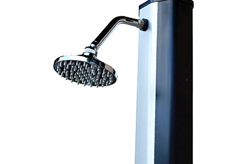 Ducha solar Deluxe con mezclador monomando y grifo de extracción