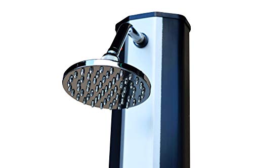 Ducha solar Deluxe con mezclador monomando y grifo de extracción