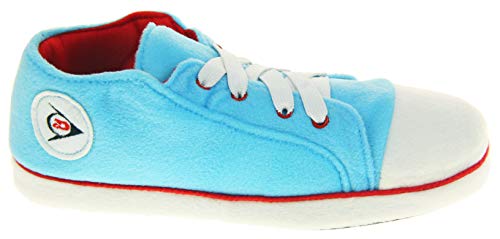 Dunlop Mujer Zapatillas De Estar por Casa Botas Zapatillas Azul Claro EU 36-37