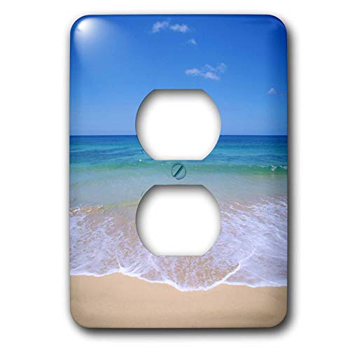 Duplex Receptacle Outlet Wallplate 1 Gang Outlet Covers Beach Hawaii Usa Us12 Dpb1652 Douglas Peebles Classic Beadboard Wall Plate Decorator Unbreakable Faceplate
