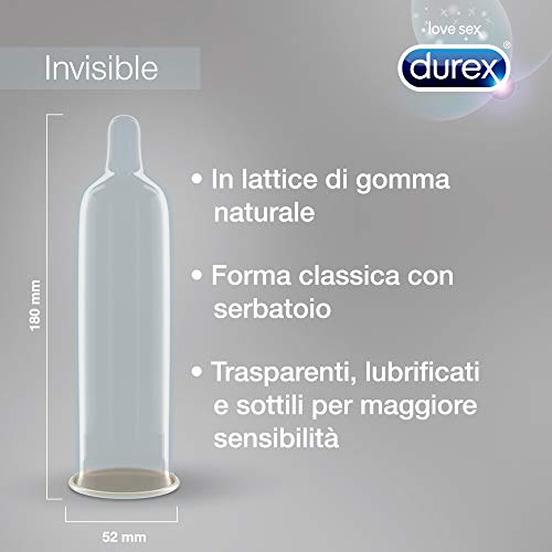 Durex Invisible Preservativos Pack de 12