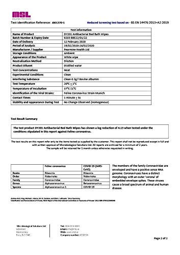 DYMACARE Toallitas antibacterianas baño en cama - Desinfección piel sin enjuague para adultos - Toallitas húmedas antibacterianas eliminación de gérmenes cuerpo, manos y cara