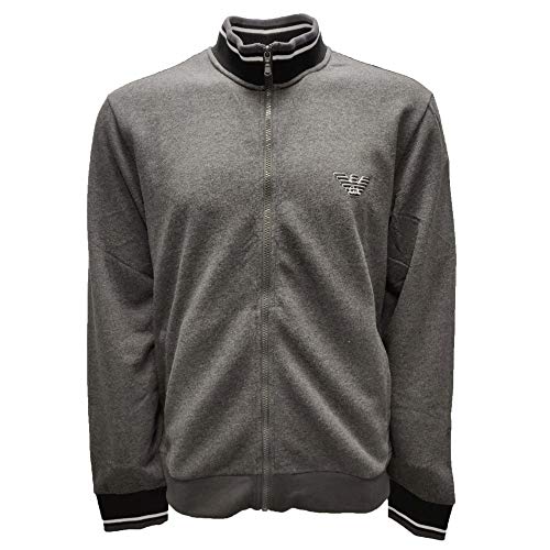 E.a. underwear man - 06749 felpa grigio melange scuro 1115329A571