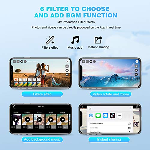 EACHINE EX5 GPS Mini Drone con Cámara 4K HD Plegable para Adultos 60 Minutos de Tiempo de Vuelo 1000 Metros Rango FPV Control de Gestos 5G GHz WiFi FPV 1406 Motor Brushless GPS Sígueme Lente Ajuste