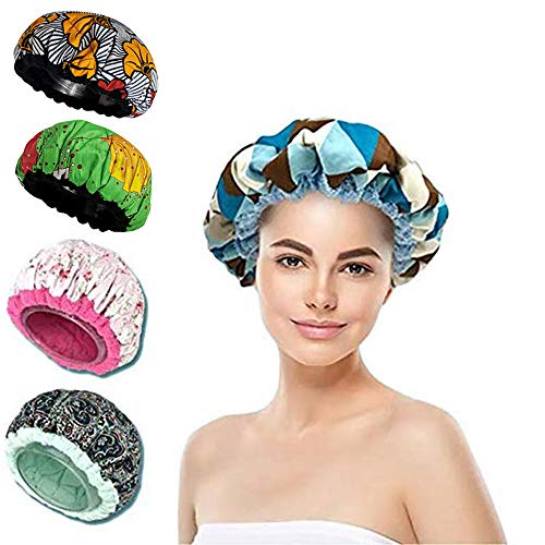 Ebell's Paris Gorro Termico Peluqueria Para El Cuidado Del Pelo Rizado, Gorro Termico Para Mascarilla 100% Natural Con Semillas De Lino, Microondas, Para Cabellos De Todos Los Estilos Y Texturas