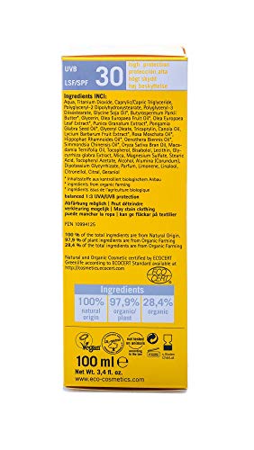 Eco Cosmetics - Loción Solar FPS 30 EcoCosmetics, 100 ml