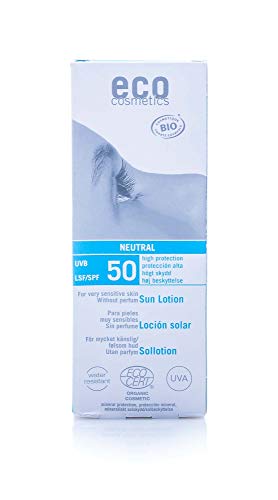 Eco Cosmetics - Loción Solar Neutral FPS 50 EcoCosmetics, 100 ml