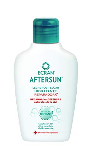 Ecran Aftersun, Leche Post-Solar Hidratante y Reparadora - Formato Viaje de 100 ml (1130-40364)
