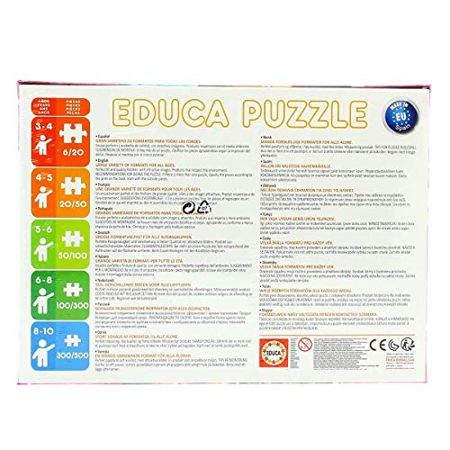 Educa - Little Red Riding Hood y Rapunzel Gorjuss, 2 Puzzles infantiles de 100 piezas, a partir de 6 años (17822)