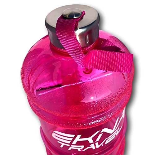 EKNA Bottle| 2.2 litres | l'eau Bottle| Eau Bottle| Eau Gallon| Idéal pour l'eau quotidienne Requirements| pour tous les jours Life|fitness ou Travel| sans BPA |with Indicateur de niveau