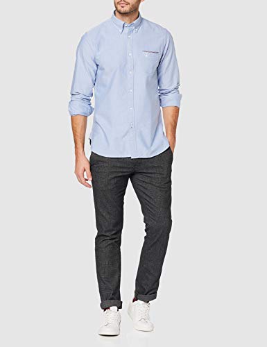 El Ganso 1 Camisa casual, Azul (Azul 0046), Medium para Hombre