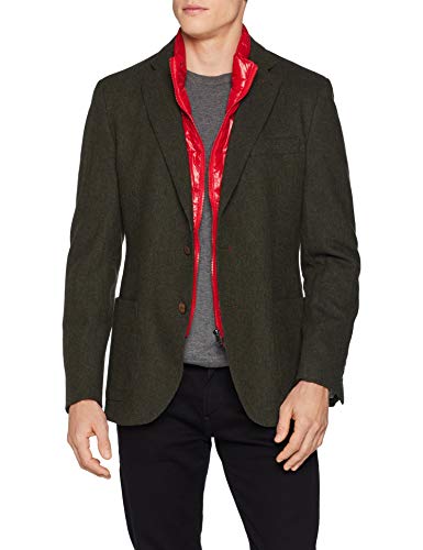 El Ganso Lana Espiga con Vistas Artextil Americana, Verde (Verde 4), 58 (Tamaño del Fabricante:58) para Hombre