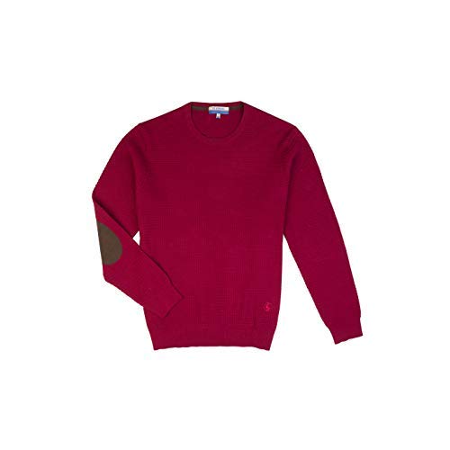 El Ganso Urban Oxford Jersey, Rojo (Granate 0016), Medium para Hombre
