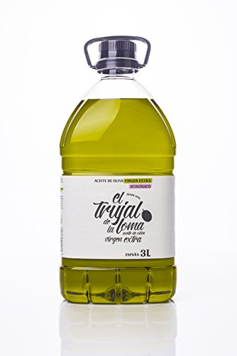 El Trujal de la Loma Aceite de Oliva Virgen Extra Ecológico Picual Caja 3 unidades 3L