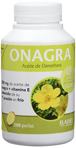 Eladiet Onagra, Aceite de Oenothera - 200 Perlas