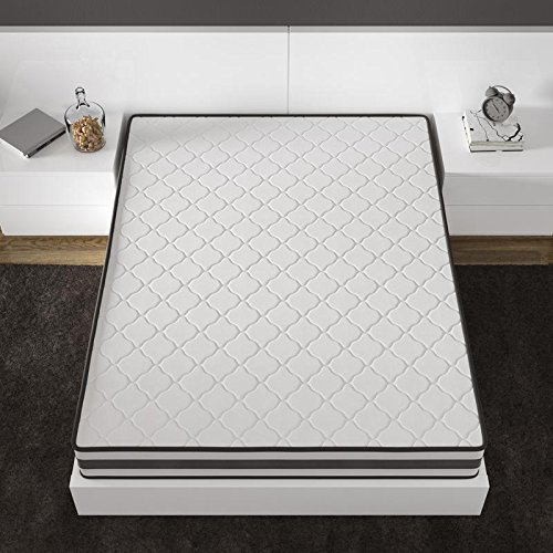 elalmacendelcolchon Colchón viscoelástico Reversible, Modelo Memory Fresh, 80 x 200 x 22cm, Cara de Invierno y Verano diferenciadas - Todas Las Medidas