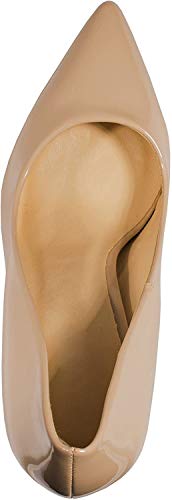 Elara Zapato de Tacón Alto Mujer Agudo Estilete Chunkyrayan Beige JA70-Beige-39