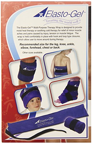 Elasto Gel, Hot/Cold Wrap,6 X 16 by Elasto-Gel