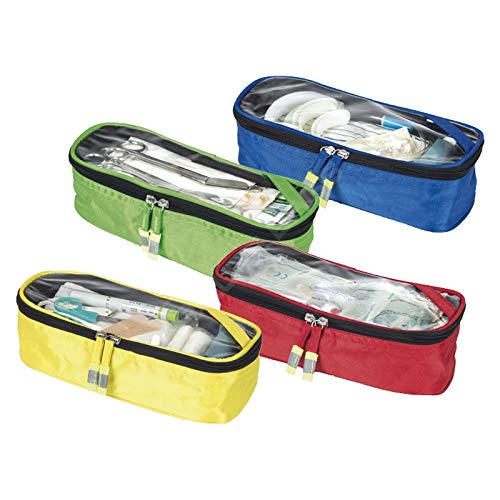 Elite Bags, Set de compartimentos de colores, Estuches de colores, 4 unidades, Azul, rojo verde y amarillo