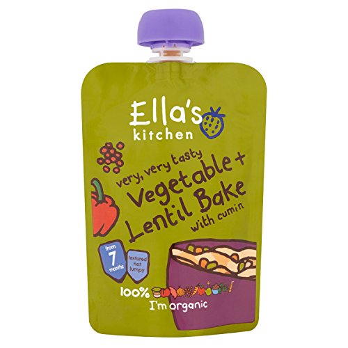 Ella's Kitchen Stage 2 from 7 Months Organic Vegetable Bake 130 g (Pack of 6)