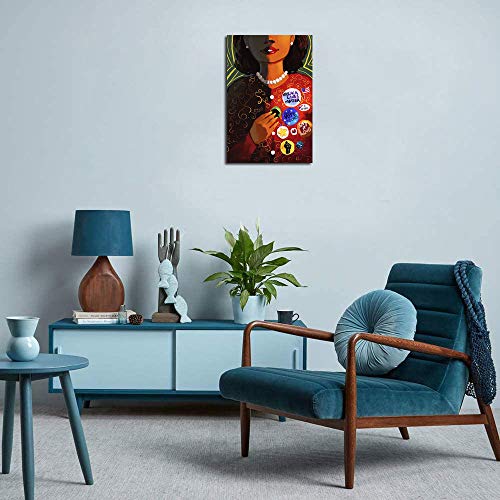 Elliot Dorothy - Lienzo impreso sobre lienzo, diseño de Elliot Dorothy, listo para colgar, lona, Enmarcado, 18x24in.Medium